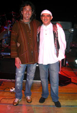 SUL PALCO DI CERCHIATE CON GINO MARIELLI